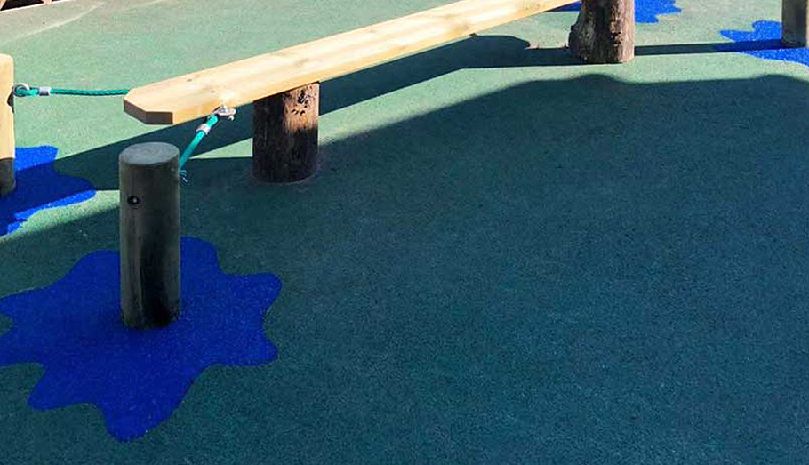 Rubber Crumb Surfacing - Resin bond is a cost-effective, decorative surface solution with excellent slip resistance, making it ideal for paths, ramps, and public access areas. It provides a natural stone finish while maintaining practicality and durability.